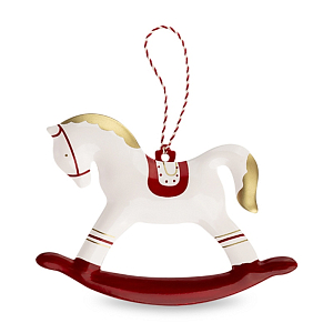 Набор елочных игрушек LUKNO "Щелкунчик", 3 шт, красно-золотой